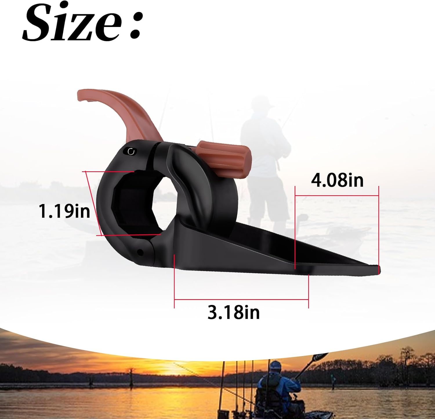 84622001 H-Rail Mounting Plate Compatible with H-Rail Equipped Accessories on 2015+Pro Anglers and 2019+ Outbacks