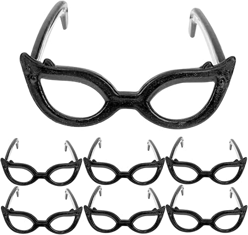 Abaodam 100 lentes de muñeca para casa de muñecas, gafas de disfraz de muñeca, gafas de sol para muñeca, gafas de vestir, gafas de casa de muñecas, Abaodam 100 lentes de muñeca para casa de muñecas, gafas de disfraz de muñeca, gafas de sol para muñeca, gafas de vestir, gafas de casa de muñecas,