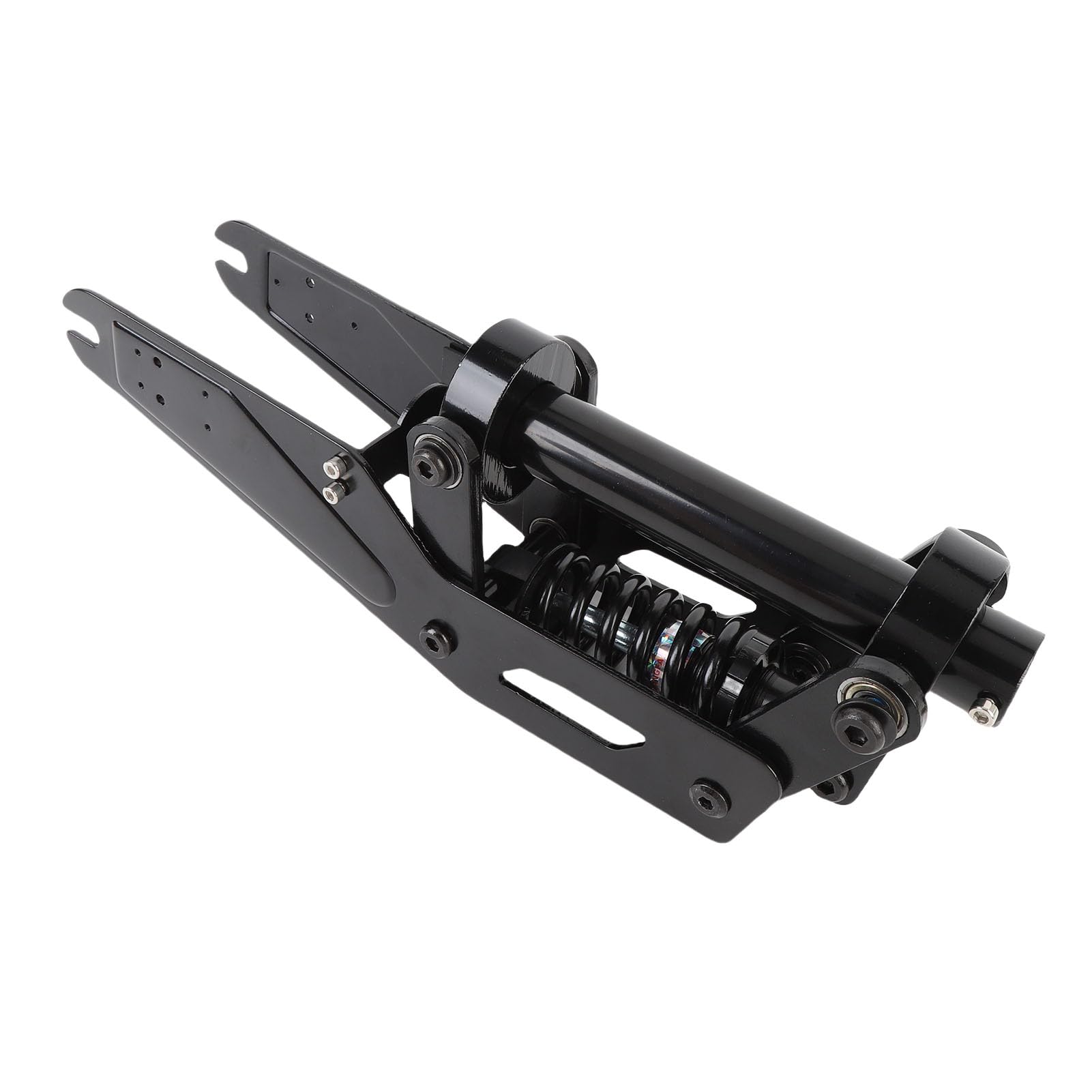 Kikumi Fourche de suspension avant de rechange pour trottinette électrique M365 en alliage d'aluminium Kit d'assemblage d'absorption des chocs