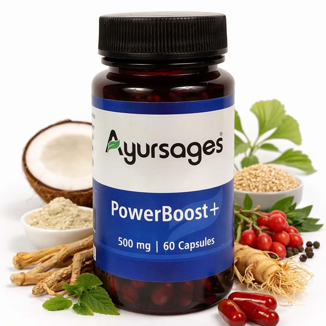 PowerBoost Ayurvedic Tablets – Shuddha Shilajit, Ashwagandha, Shatavari & Triphala for Energy, Strength & Vitality-image-10