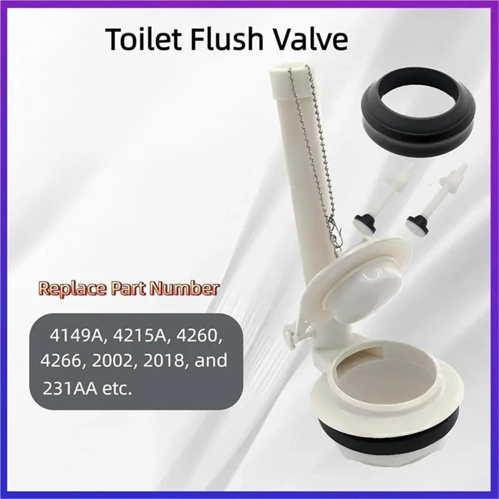 Cisterna Wc Universal Kit de válvula descarga repuesto for inodoro