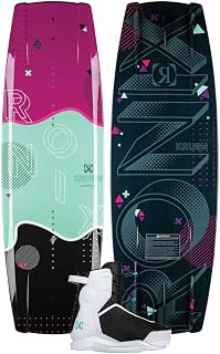 Ronix Krush Women's Wakeboard Package w/ Vision Pro Bindings 2026, 135 cm, Vision Pro - Women's 5.5-6.5