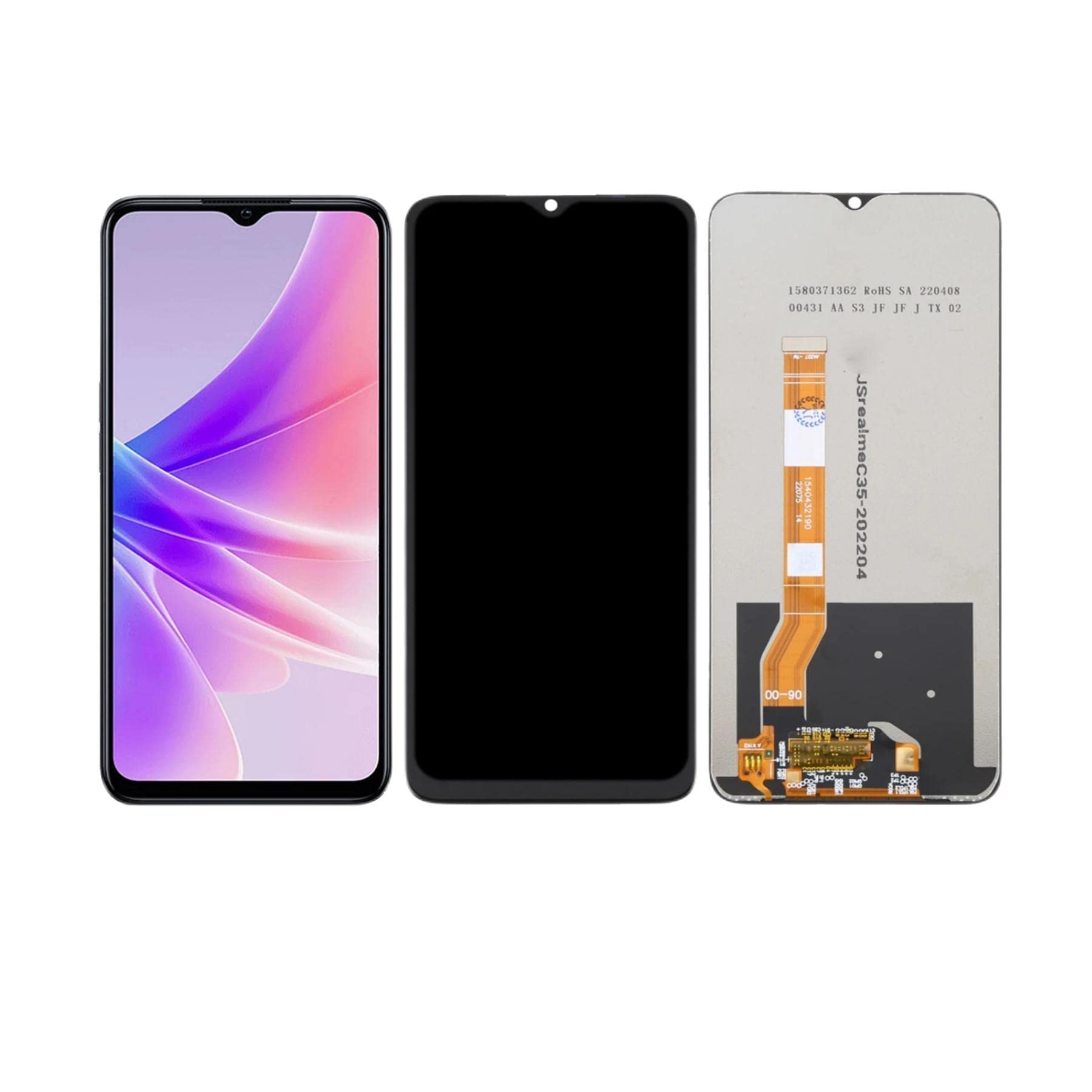 Ecran Tactile Original OPPO A77 5G 4130192 Noir