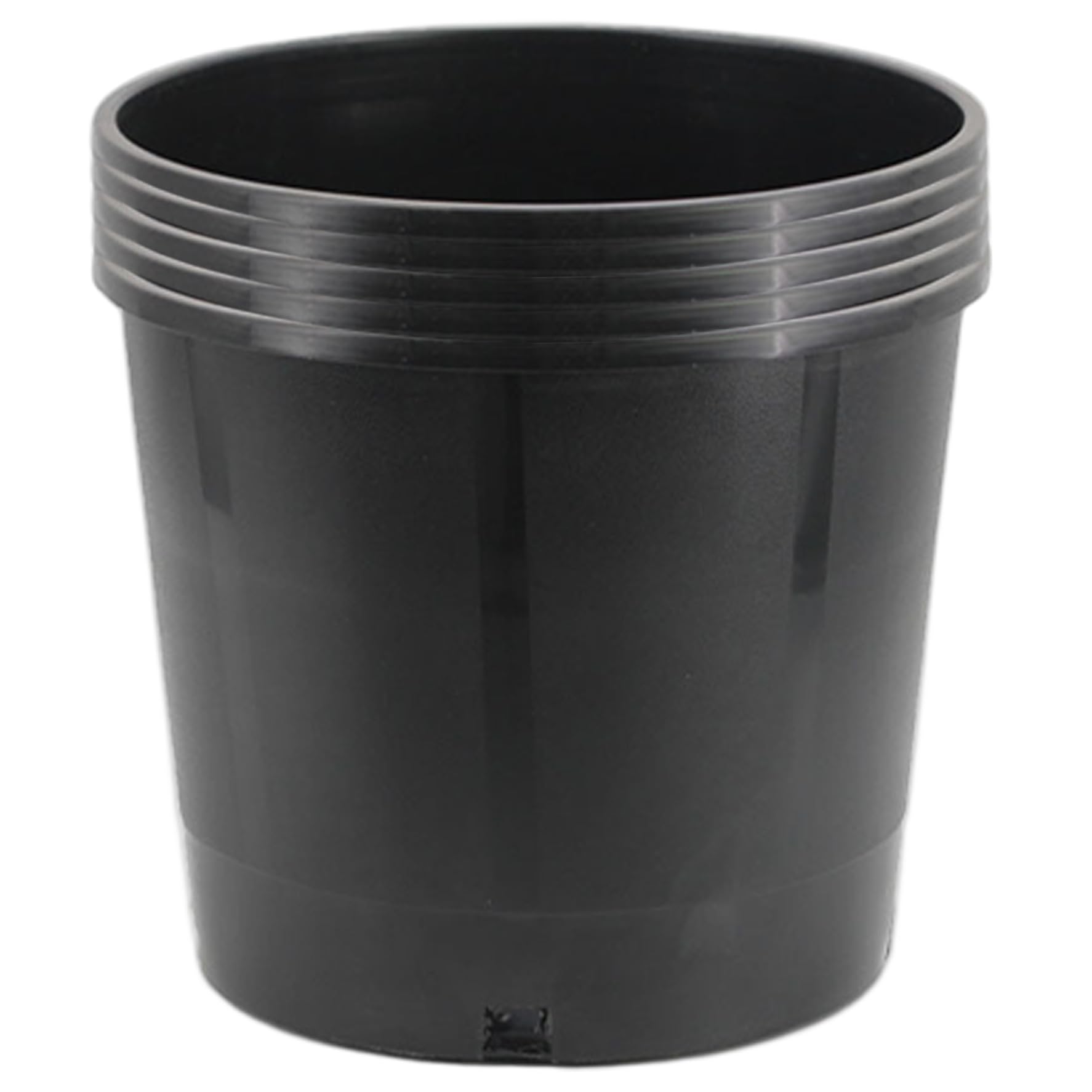 Takingup Black 3 Gallon Nursery Pots 5Pcs Ventilated & Sturdy 11.4X9.8 Pp Nursery Pots For Seedling Of Flowers, Vegetables, Plants, Gardening Supplies