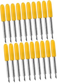 Artibetter 50pcs Vinyl Cutting Blades Replacement Blades Tungsten Cutting Plotter Replacement High Precision Lettering for Vinyl Cutters