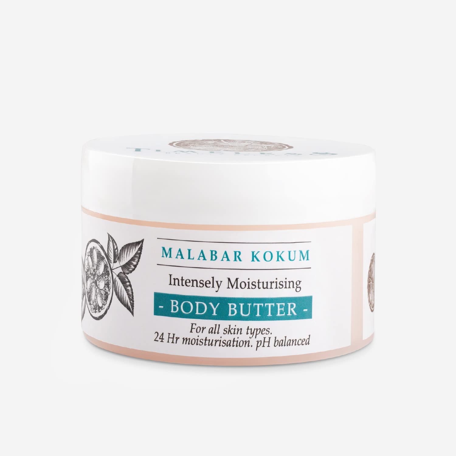 Timeless Beauty Secrets Malabar Kokum Intense Moisturizing Organic Body Butter,200 g