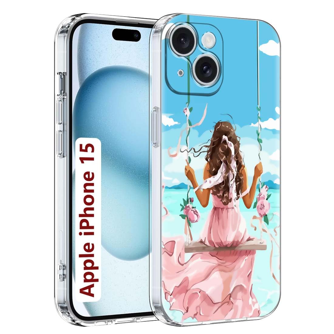 Fashionury Designer Case for Apple iPhone 15 Back Cover for Apple iPhone 15 Printed Back Cover -D1055 (B0CP25FNKP) Amazon Price History, Amazon Price Tracker