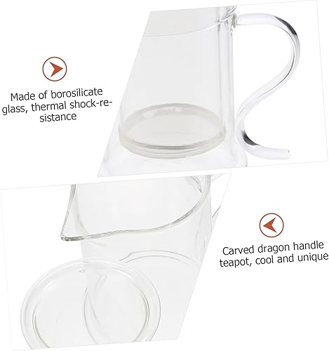 Miniatura 2 de Amosfun Tetera de oficina, 1 juego de té, tetera de filtración, tetera de filtración, tetera para el hogar, tetera para el hogar, tetera de