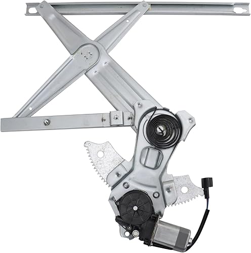 Vista 328 de TRQ Regulador de Elevalunas Eléctrico Trasero Izquierdo y Conjunto del Motor del Lado del Conductor Compatible con Chevrolet Cruze 2012-2015 2016