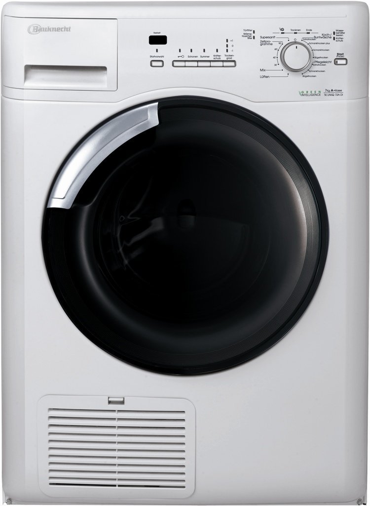 Bauknecht TK UNIQ 72A Di Essiccatore a pompa di calore/A-50% / 7 kg/tamburo reversibile/orario di inizio