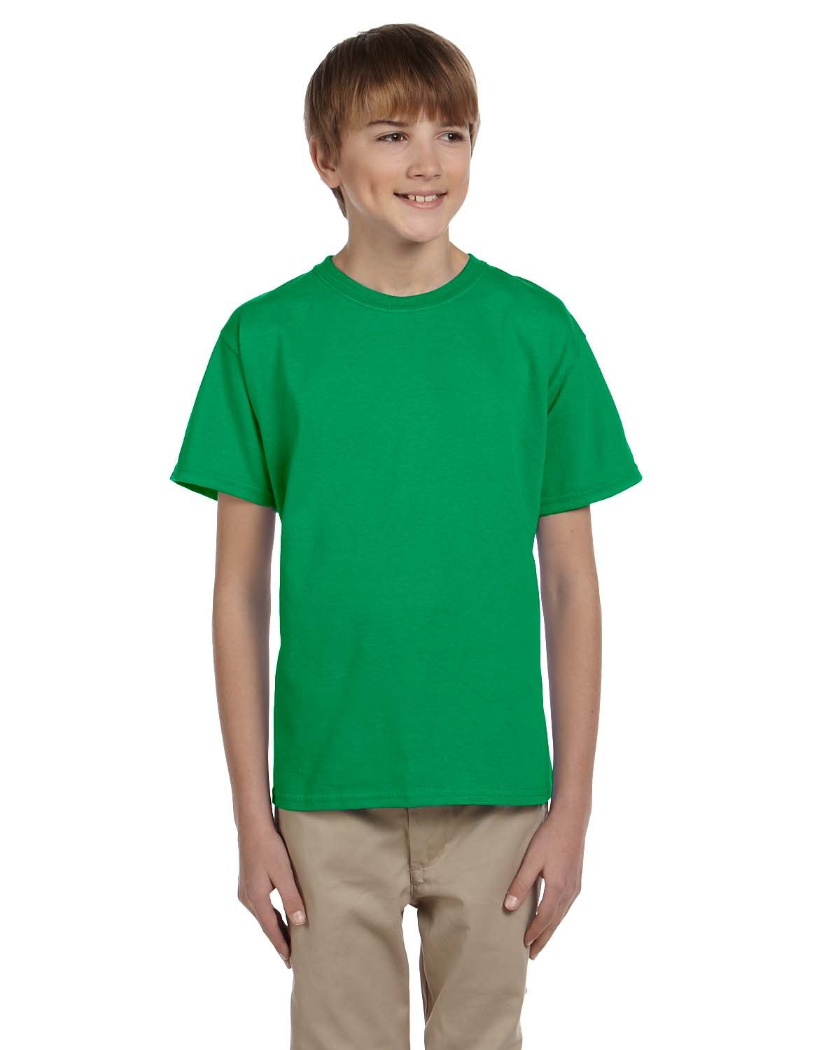 Gildan ® - Youth Heavy Cotton ™ 100% Cotton T-Shirt. 5000B - [Sky]