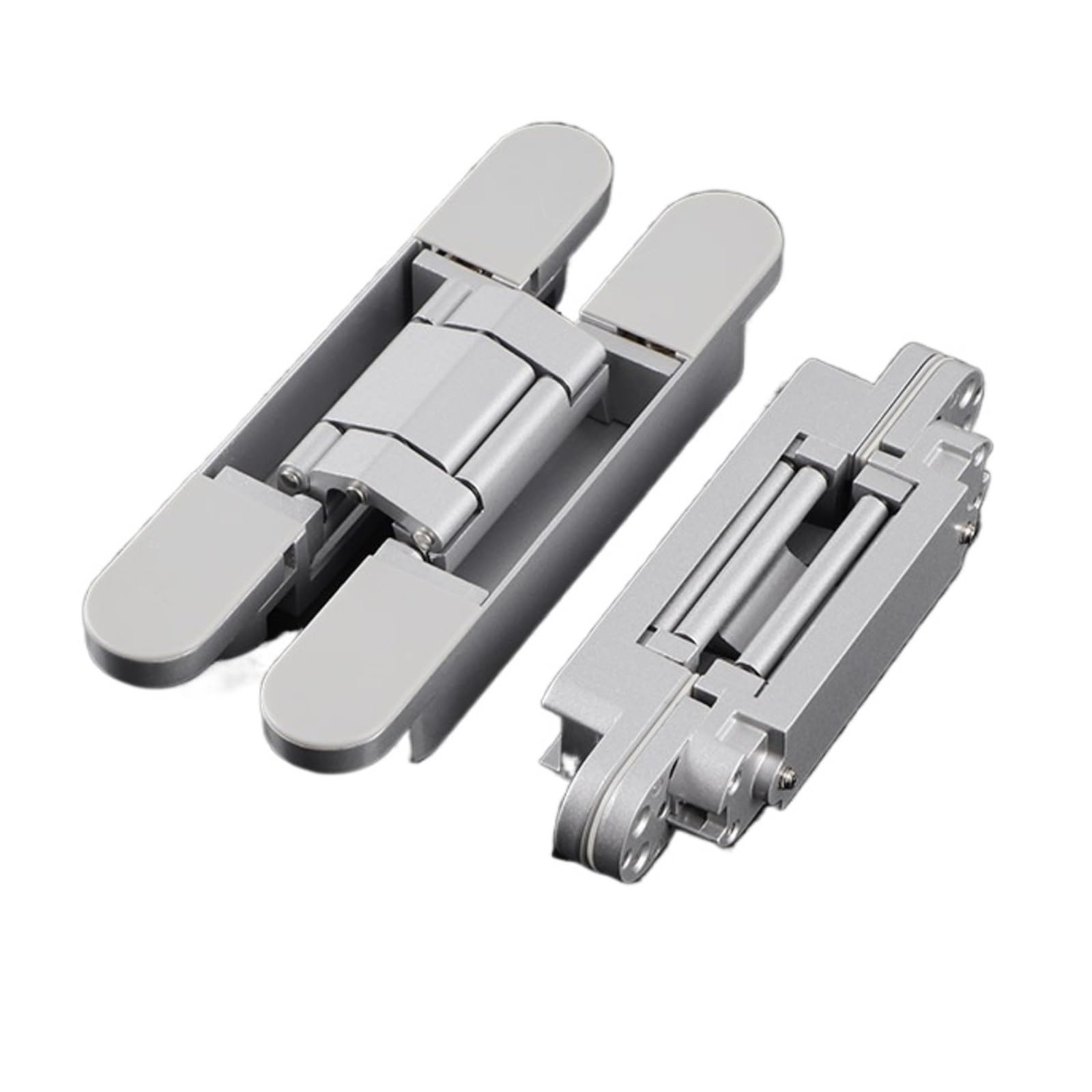 Herrajes For Muebles Con Bisagras, Puerta De Madera Oculta Capacidad Carga Ajustable Hasta 80kg, Plegable, For Mejoras Del Hogar, 2 Uds(G40-1)