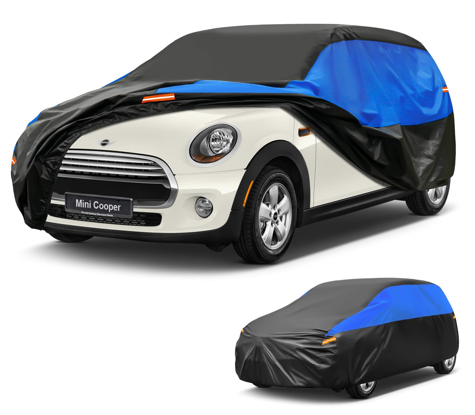 GUNHYI Autoabdeckung Winter Vollgarage Auto Abdeckplane Staubdicht Wasserdicht Autohülle Autoplane Car Cover