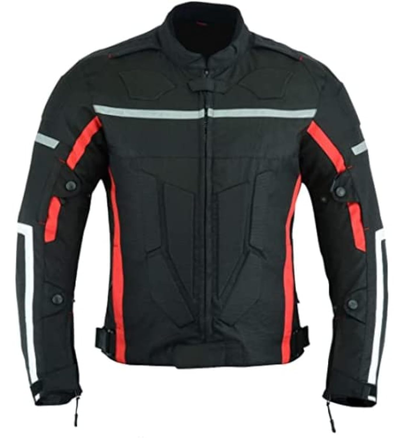 INTAN Motorbike Armoured Cordura Jacket With Protectors For Mens Motorcycle Waterproof Protective Leather Jacket CJ-85 (XXL)