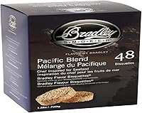 Vista 11 de Briquetas Bradley Smoker para Asar y Barbacoa, Mezcla Premium de Chile y Comino, Paquete de 48