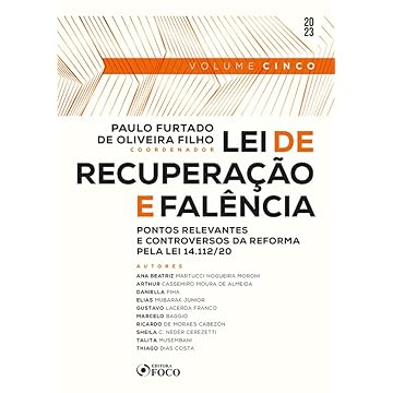 Capa do livro Lei de Recuperação e Falência- 1ª ED - 2023 - VOL 5: Volume 5