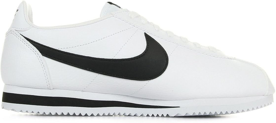 Nike Classic Cortez Leather, Scarpe da Corsa Uomo, Bianco (White/Black), 46  EU : Nike: Amazon.it: Scarpe e borse