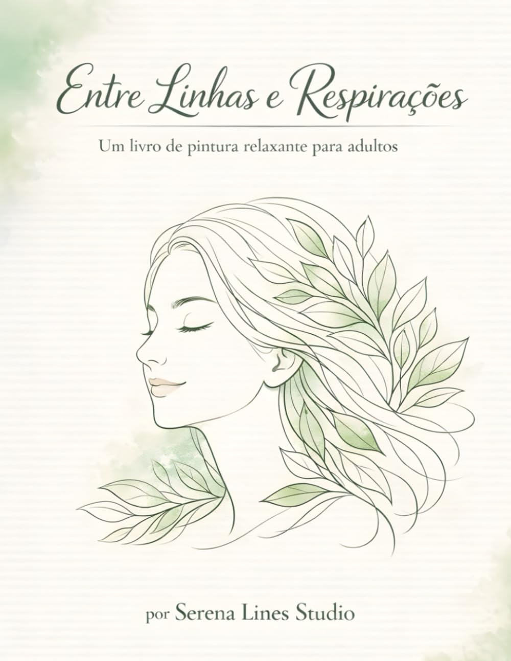 Entre Linhas e Respirações: Um livro de pintura relaxante para adultos