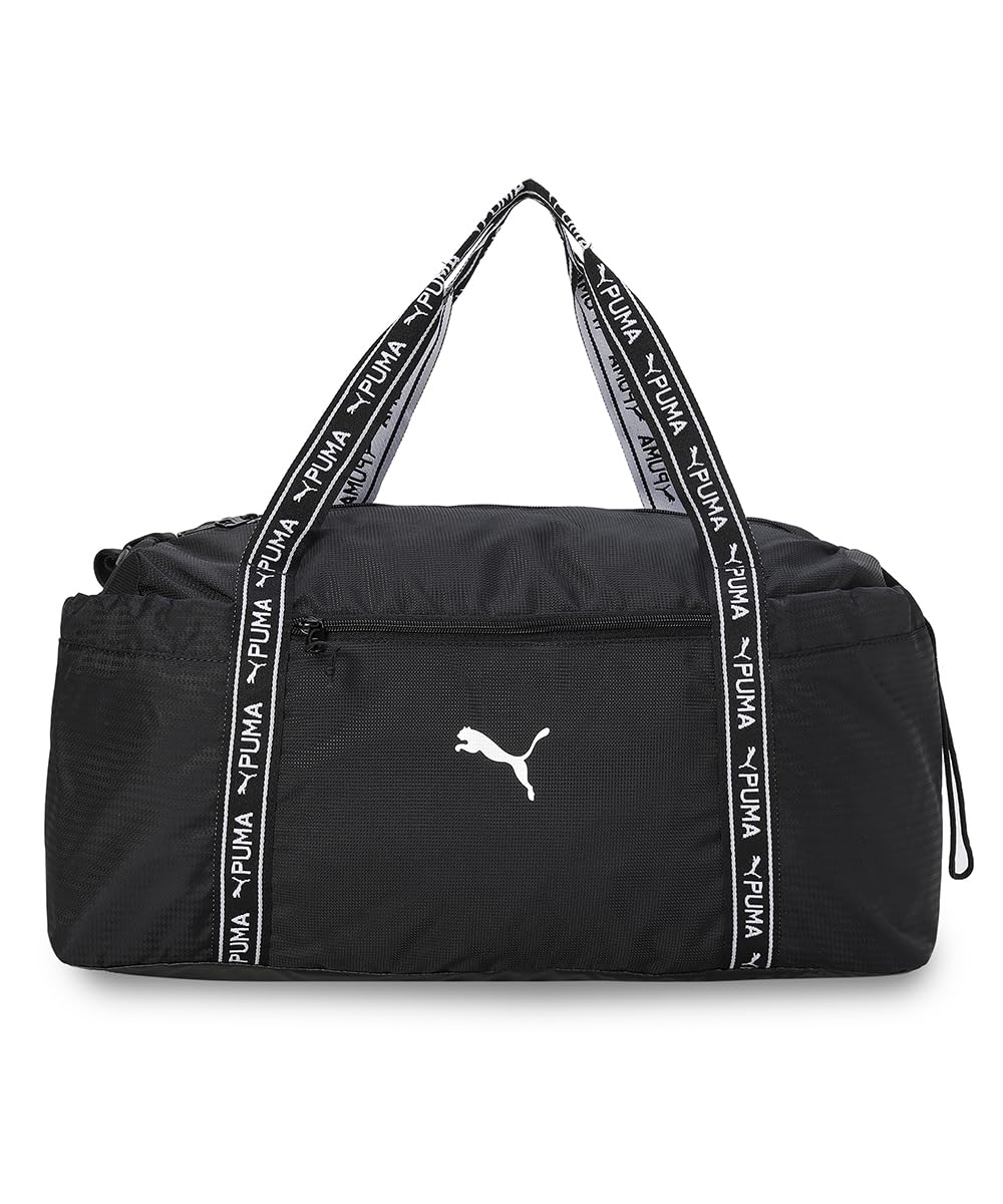 puma Womens at Ess Sport Bag, Carry On Luggage, Polyester, Black (9177201),W-54 Cm-picture-11