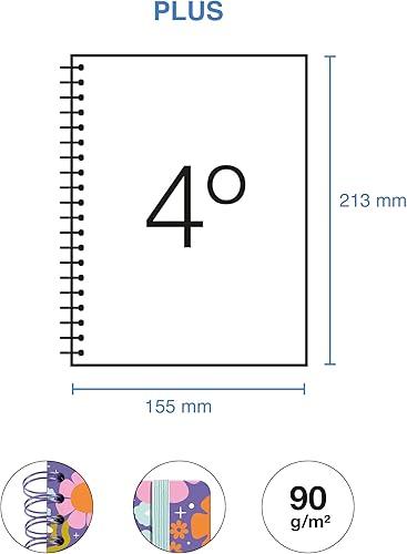 Miniatura 3 de MIQUELRIUS - Agenda septiembre 2022 junio 2023 - Semana Vista - Tamaño grande 6.1 x 8.4in - Multilingüe inglés, español, portugués, italiano,