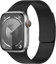 Magnetic Silicone Band Compatible with Apple Watch Band 38mm 40mm 41mm 42mm 44mm 45mm 46mm 49mm Women Men, Soft Waterproof Sport Strap for iWatch Series 11 10 9 8 7 6 5 4 3 2 1 SE Ultra