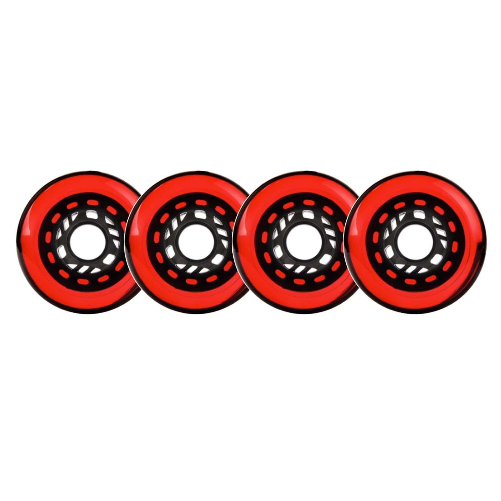 Roues De Rechange Pour Rollers En Ligne - Lot De 4, Diamètres 64 à 80 Mm, Dureté 90A, Matériau PU, Silencieuses