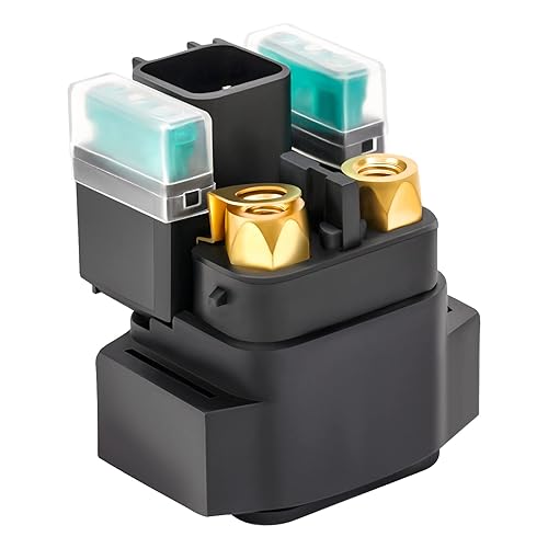 Miniatura 5 de AHL Relé solenoide de arranque para Suzuki DL650 DL650A V-Strom 2004-2009 / GSX600 F Katana 1998-2006 /GSX750 F Katana 1998-2005