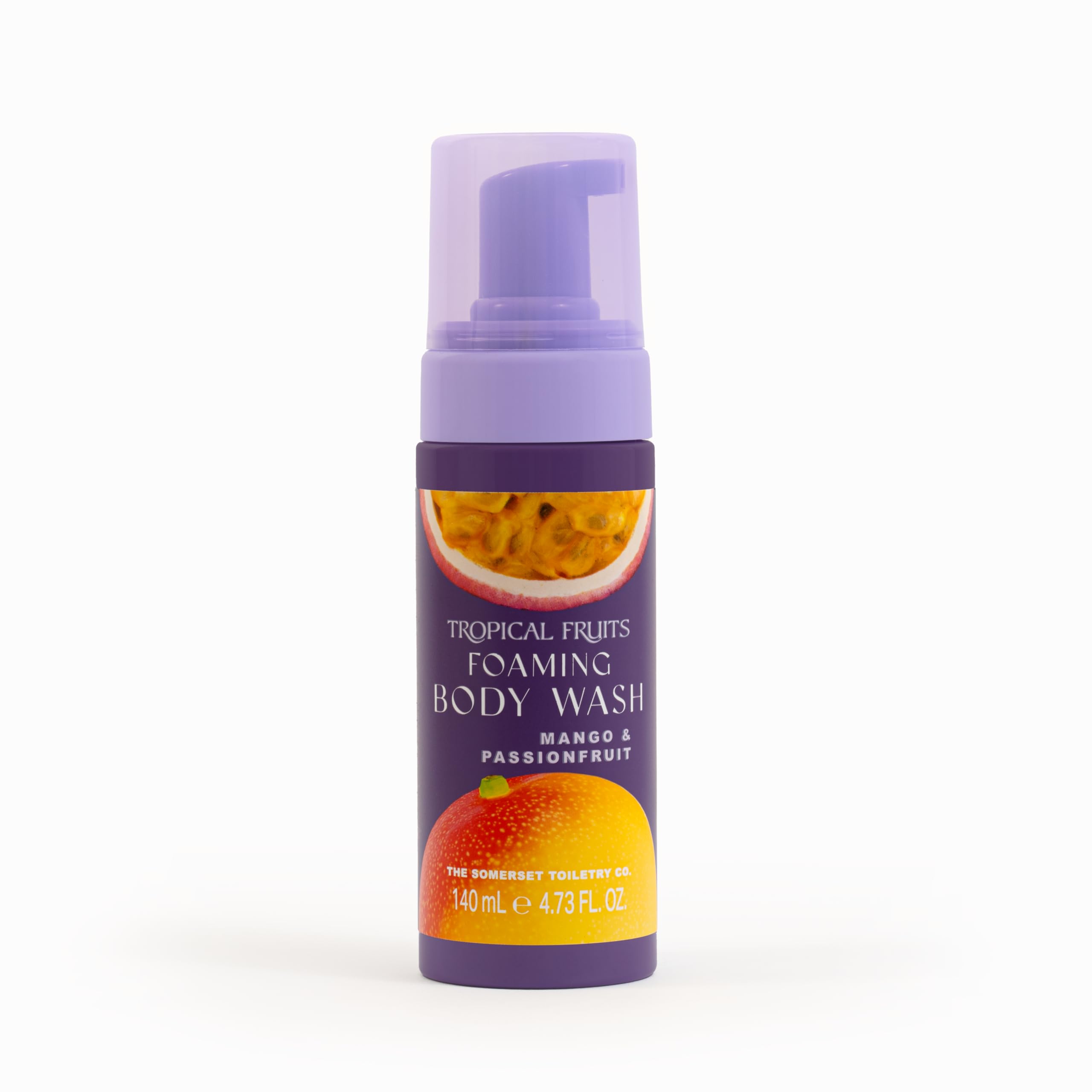 Tropical Fruits Mango and Passionfruit Foaming Body Wash 140ml, 140 ml (Pack of 1)