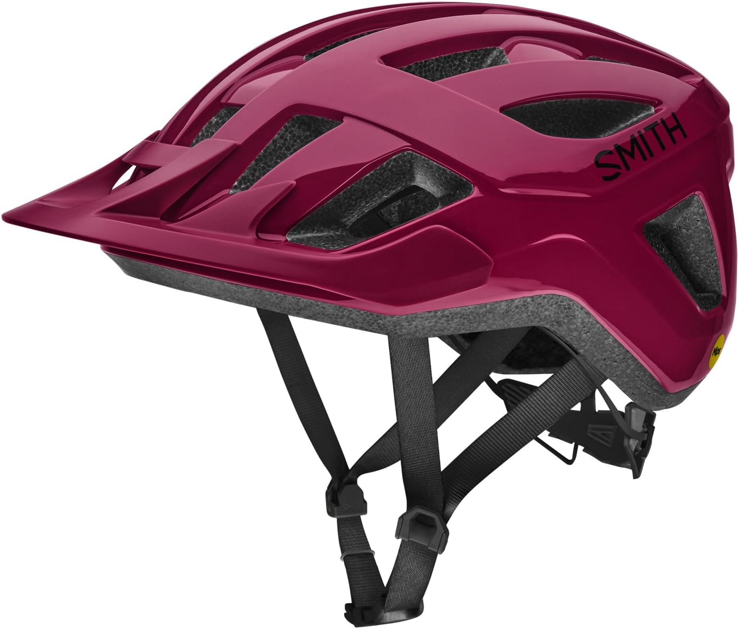 Smith Optics Convoy MIPS Mountain Cycling Helmet - Merlot, Small