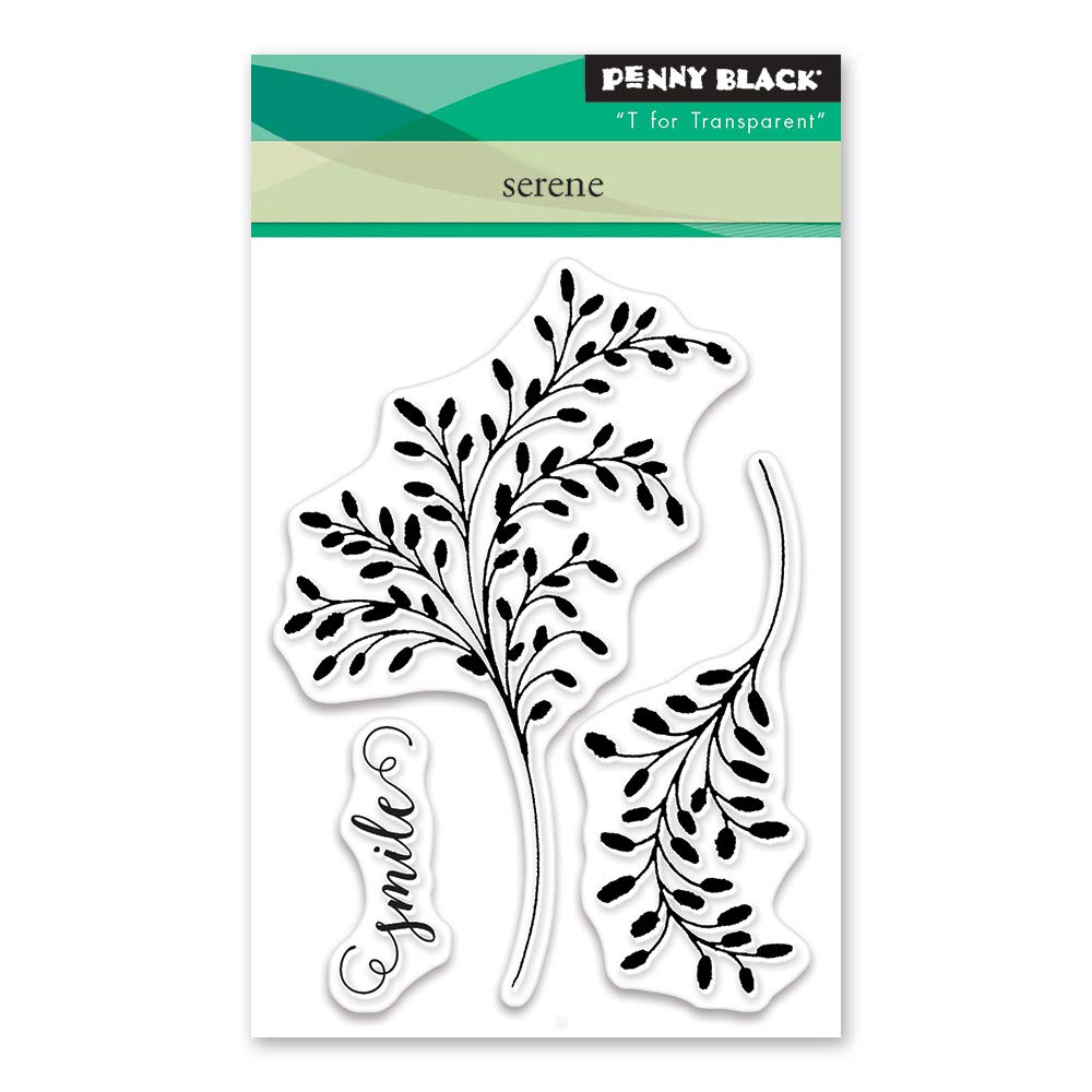 Penny Black Clear Stamps - Serene 30-472