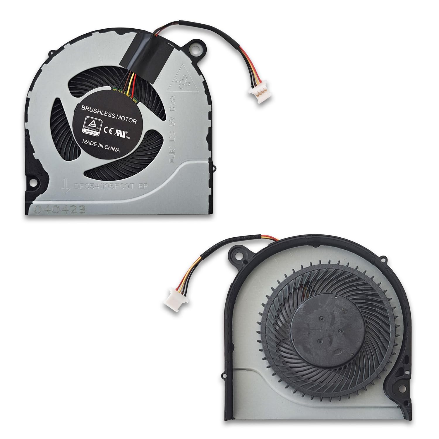 New Net - Ventola CPU Fan compatibile con Acer Aspire 3 A315-23, A315-23G, A315-31, A315-32, A315-33, A315-41, A315-41G, A315-42, A315-42G, A315-51, A315-52 [4 pin - 5 V]