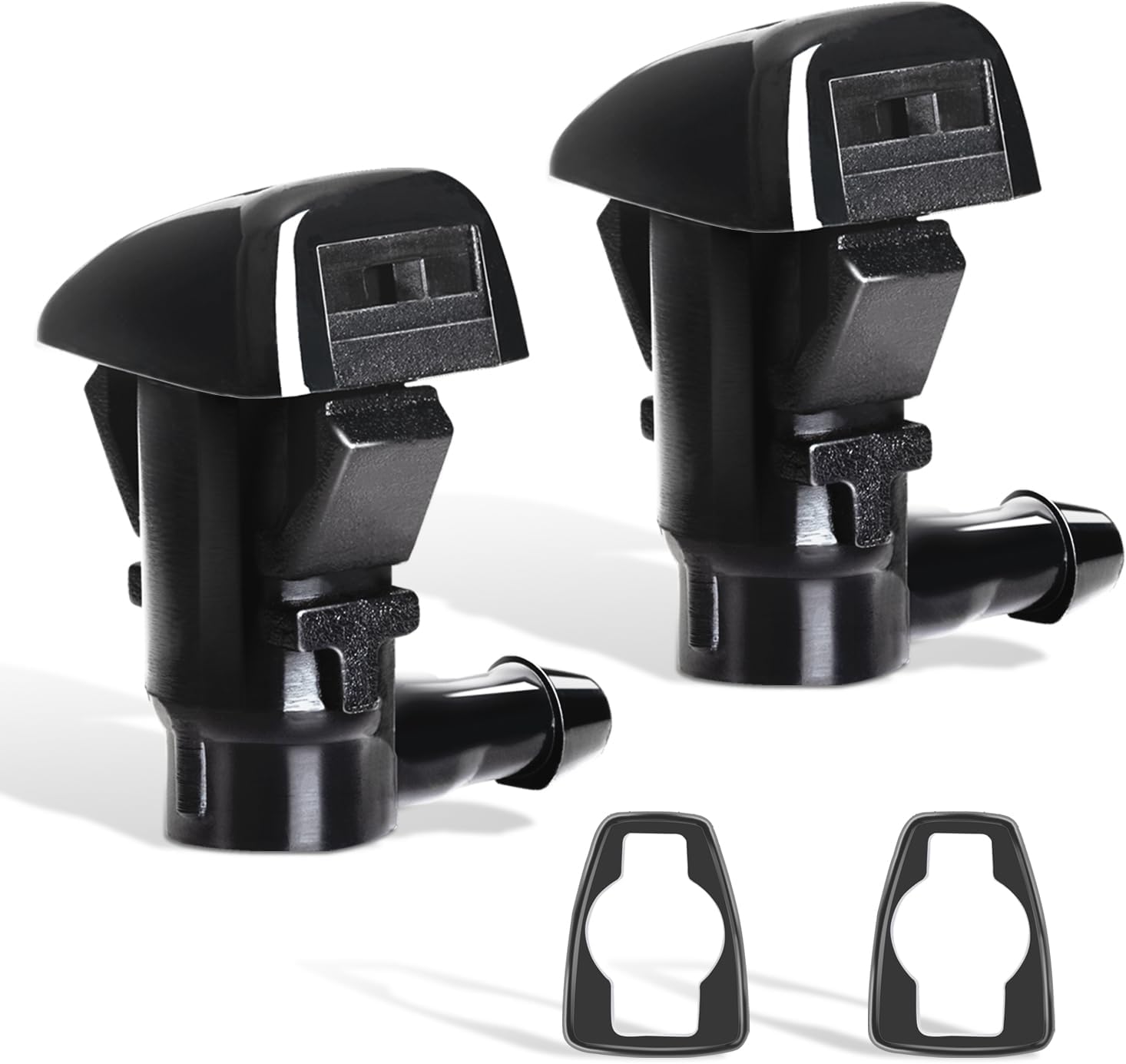 Saihisday 3W7Z17603AA Front Windshield Washer Nozzles