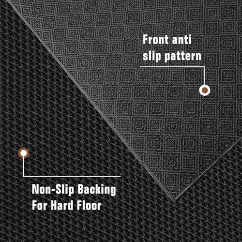 KMAT Office Chair Mat 45x53in Heavy Duty Hardwood Tile Floor Protector Floor Mat Computer - image 5
