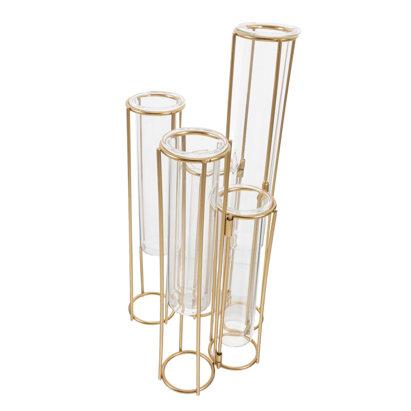Vase pour plantes hydroponiques avec support rotatif élégant pour décoration intérieure