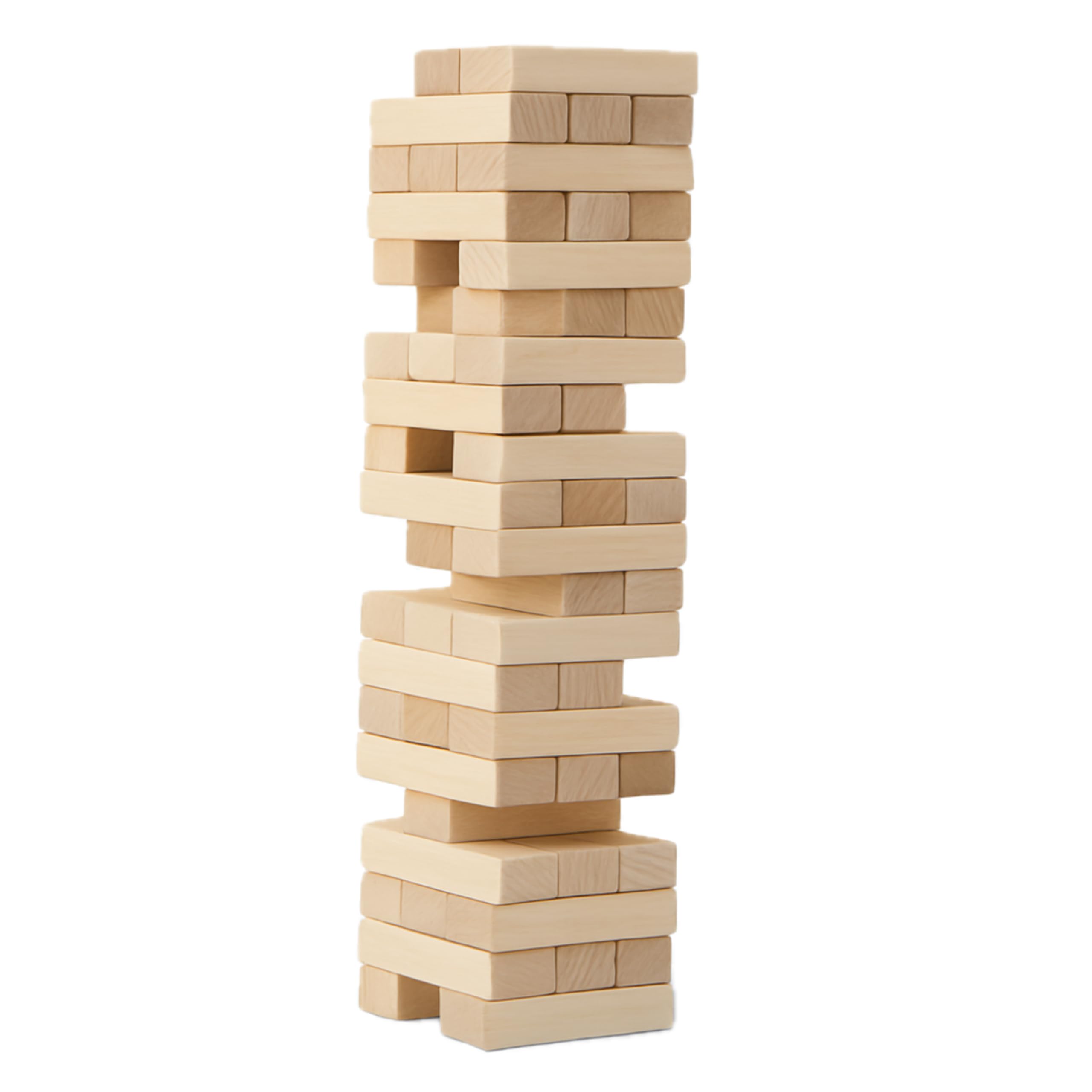 Big Game Hunters Jumbo Hi-Tower in a Bag - Builds from 0.6 (2 Ft) Meters up to 1.5 Meters (5ft) High - Outdoor Garden Games - Tumble Tower - Building Games