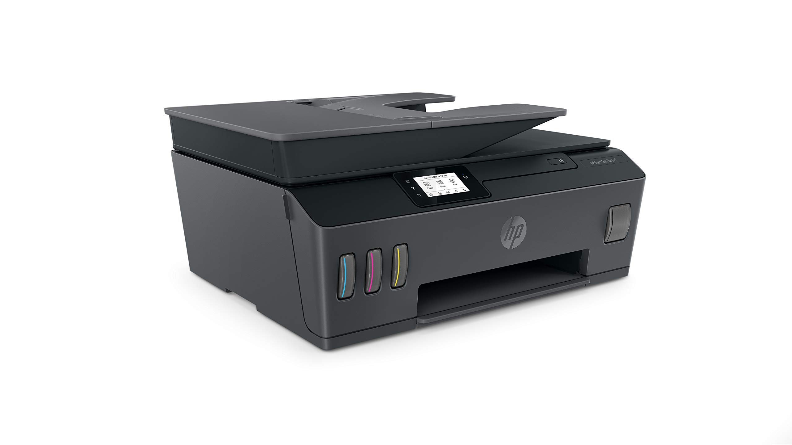 HP Smart Tank Plus 655 Multifunktionsdrucker (Drucker, Scanner, Kopierer, Fax, WLAN, AirPrint, 4-in-1, inklusive Tinte für bis zu 3 Jahre drucken), Schwarz