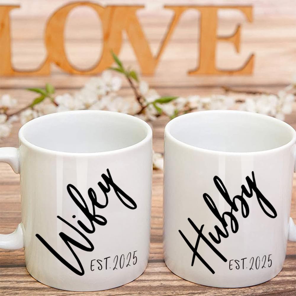 Lot De 2 Tasses à Café « I Do Me Too » - Cadeau D'anniversaire De
