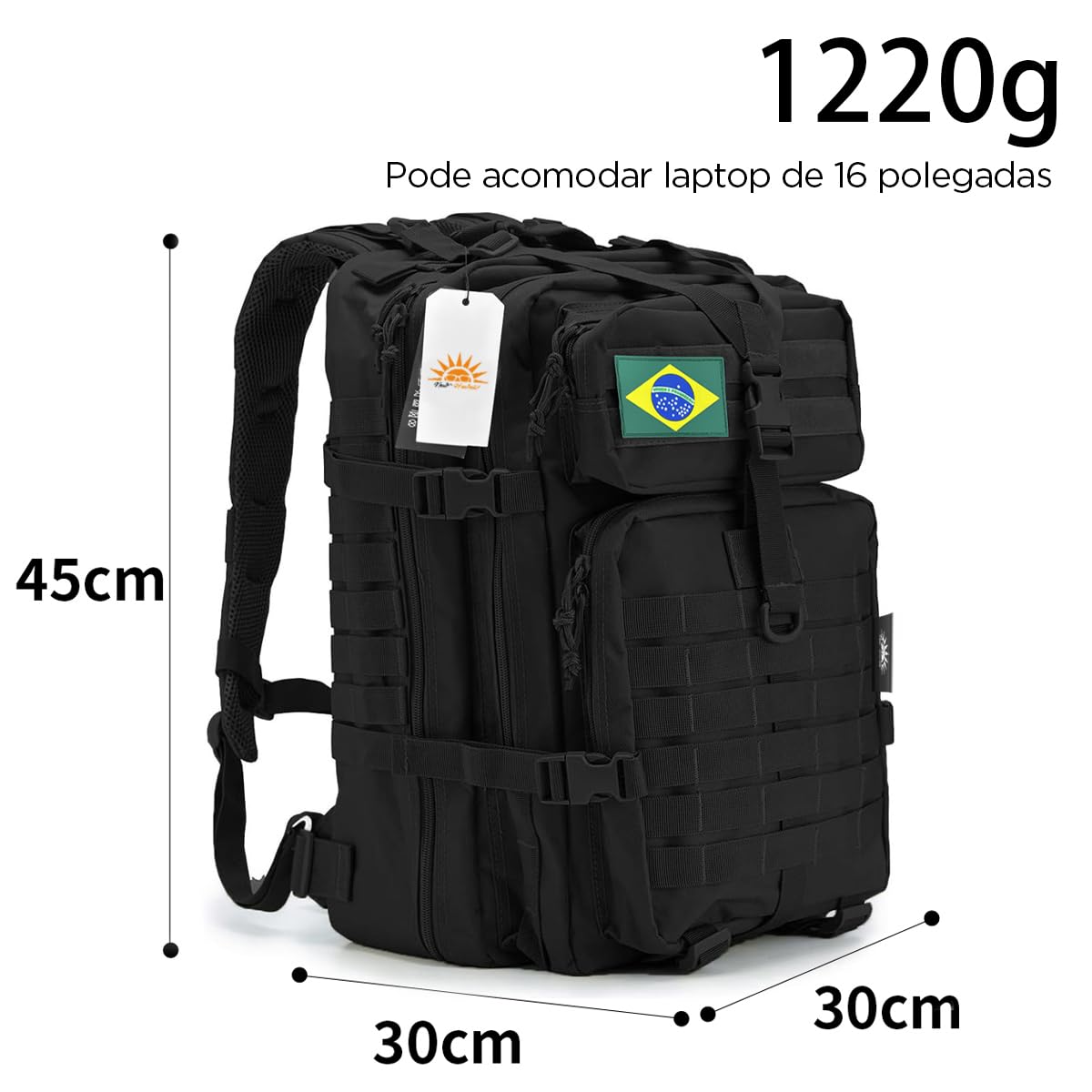 50L Mochila Masculina Reforçada, Sistema MOLLE, Grande Capacidade para Trilhas, Acampamentos, Aventura – Mochila Resistente para 3 Dias de Emergência e Atividades ao Ar Livre em promoção! Veja a oferta e mais achadinhos de Mochilas & Pastas Masculinas 2 Hoje é o melhor dia para comprar 50L Mochila Masculina Reforçada, Sistema MOLLE, Grande Capacidade para Trilhas, Acampamentos, Aventura – Mochila Resistente para 3 Dias de Emergência e Atividades ao Ar Livre com aquele preço maroto! Promoção! Aproveite a oferta! 2