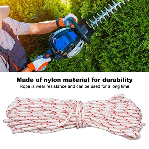 Starter Rope, 4.5mm x 10M Replacement Starter Rope Recoil Pull Cord for Husqvarna S-TIHL Craftsman Chainsaw Lawn Mower Trimmer (4.5mm) - Image 3