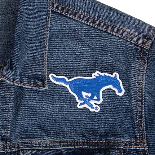 Desert Cactus SMU Mustangs Embroidered Iron On Sew On Patch (B) by Desert Cactus - Used condition - Image 4