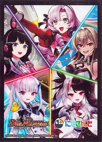デュエルマスターズ 特製スリーブC(10枚入り)リゼ/フレン/れな/サロメ/月ノ美兎(-) にじさんじコラボ・マスターズ 異次元の超獣使い(DM24-EX4) | デュエマ