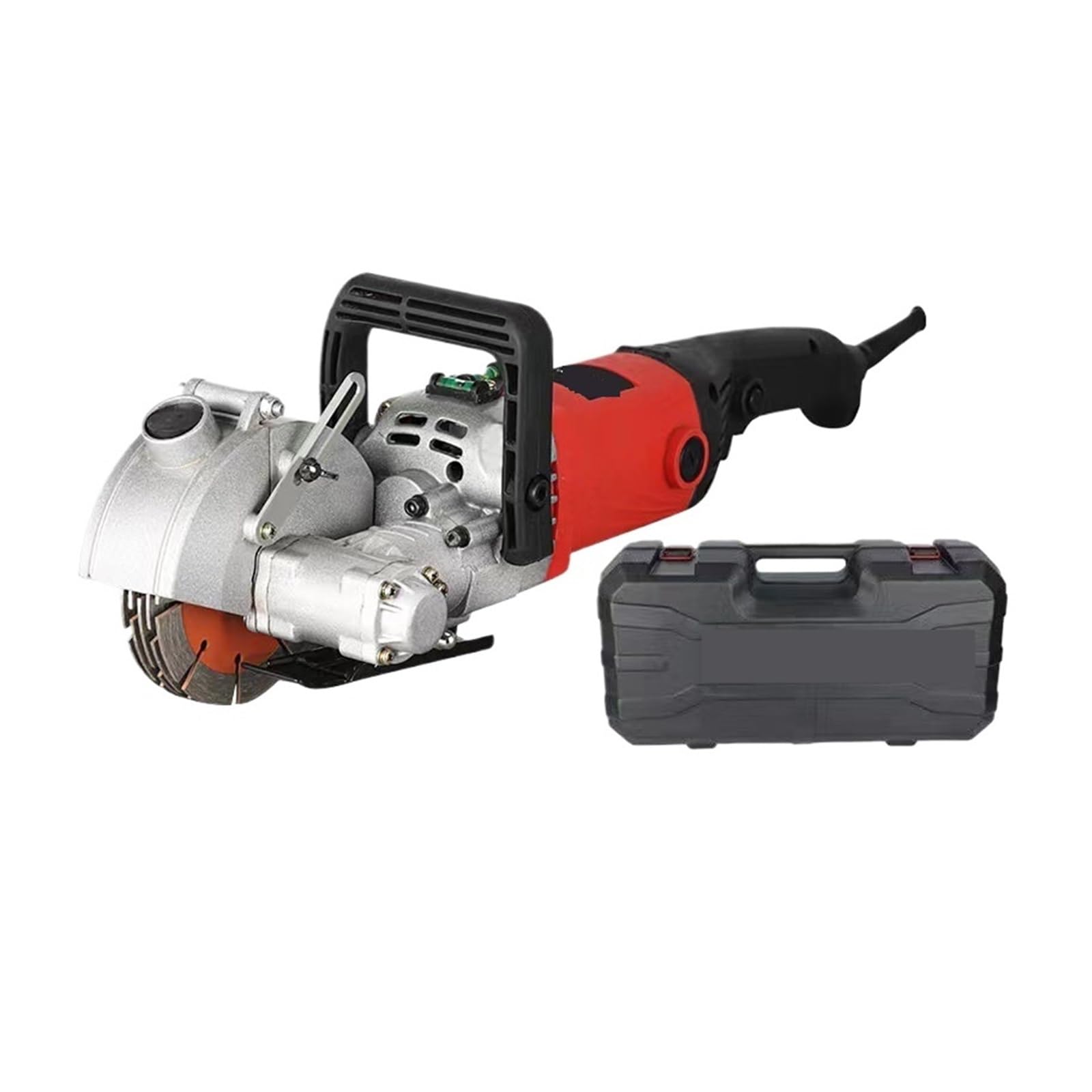 Pqlxjjyur 5800W No Saw Blade Wall Slotting Machine Electric Chaser Groove Cutter Dustproof And Steel Concrete Circular Saw 8980W Powerful Grooving(5800W No Saw Blade)