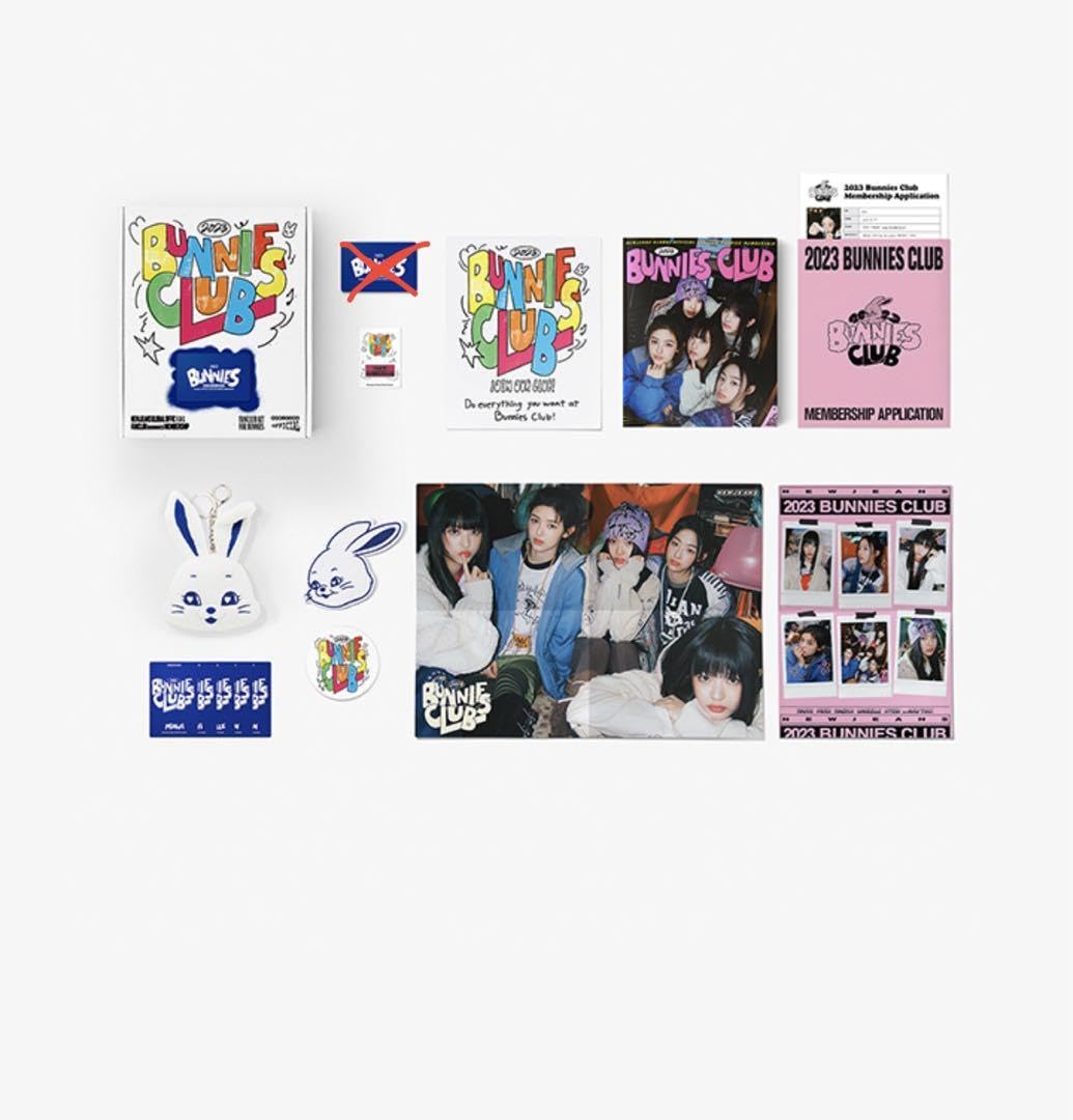 Amazon.co.jp: NewJeans Bunnies MEMBERSHIP KIT FC : おもちゃ