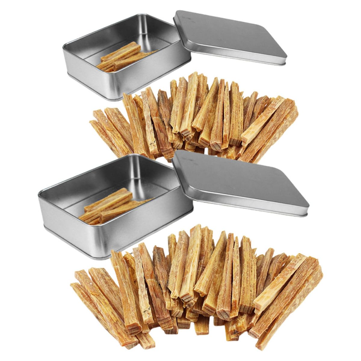 Toddmomy Iniciadores de Fuego de Madera Natural Resistentes y Versátiles Paquete de 2 Cajas para Camping y BBQ para Uso al Aire Libre Instantáneo