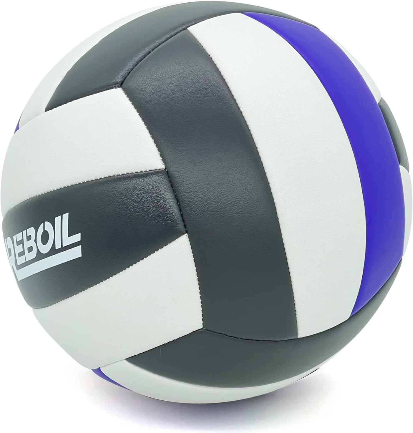 REBOIL Volleyball – Waterproof Indoor/Outdoor Volleyball for Pool, Beach-Black & Blue Stripe : Sports & Outdoors