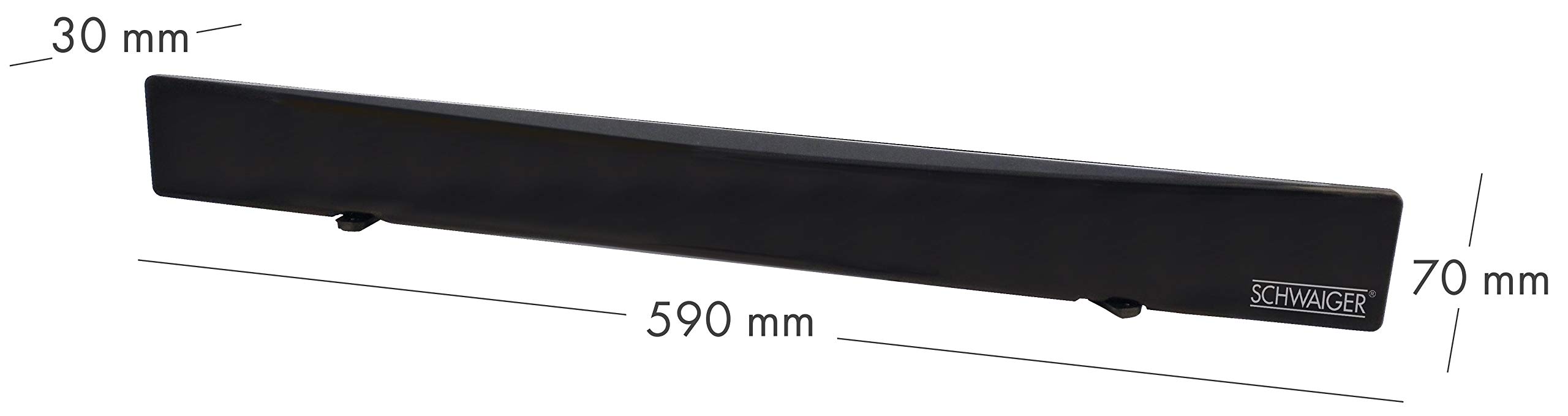 SCHWAIGER -DTA1000 011- DVB-T2 HD antena pokojowa (aktywna) / z separatorem sygnału, do odbioru UHF/VHF, anteny panelowej, naziemnej i cyfrowej telewizji i radia, czarna, DTA100011