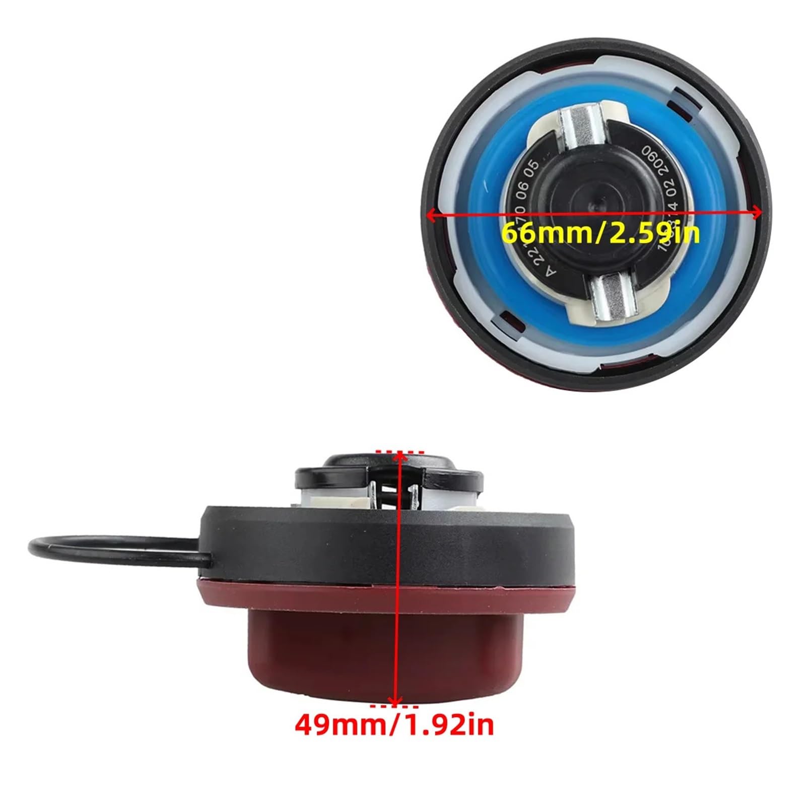 Bouchon de réservoir de Mercedes-Benz AMG | MA000 470 33 01 Bouchon de réservoir de Mercedes-Benz AMG | MA000 470 33 01