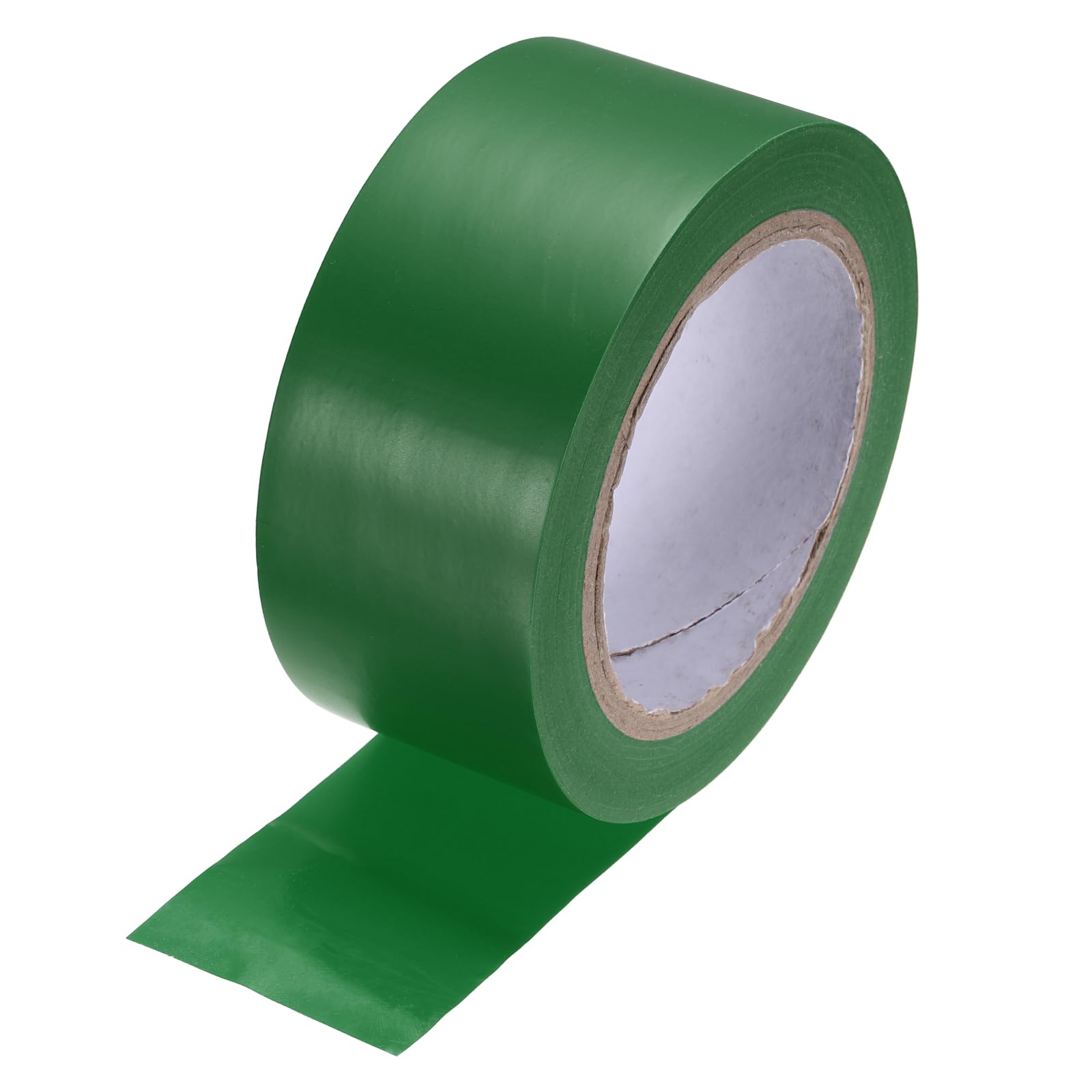 sourcing map Vinyl Floor Tape 48mm x 33m Non-Abrasive Floor Marking Tape Outdoor Playing Field Marking Equipment for Warehouse Gyms Athletics Restaurants, Green