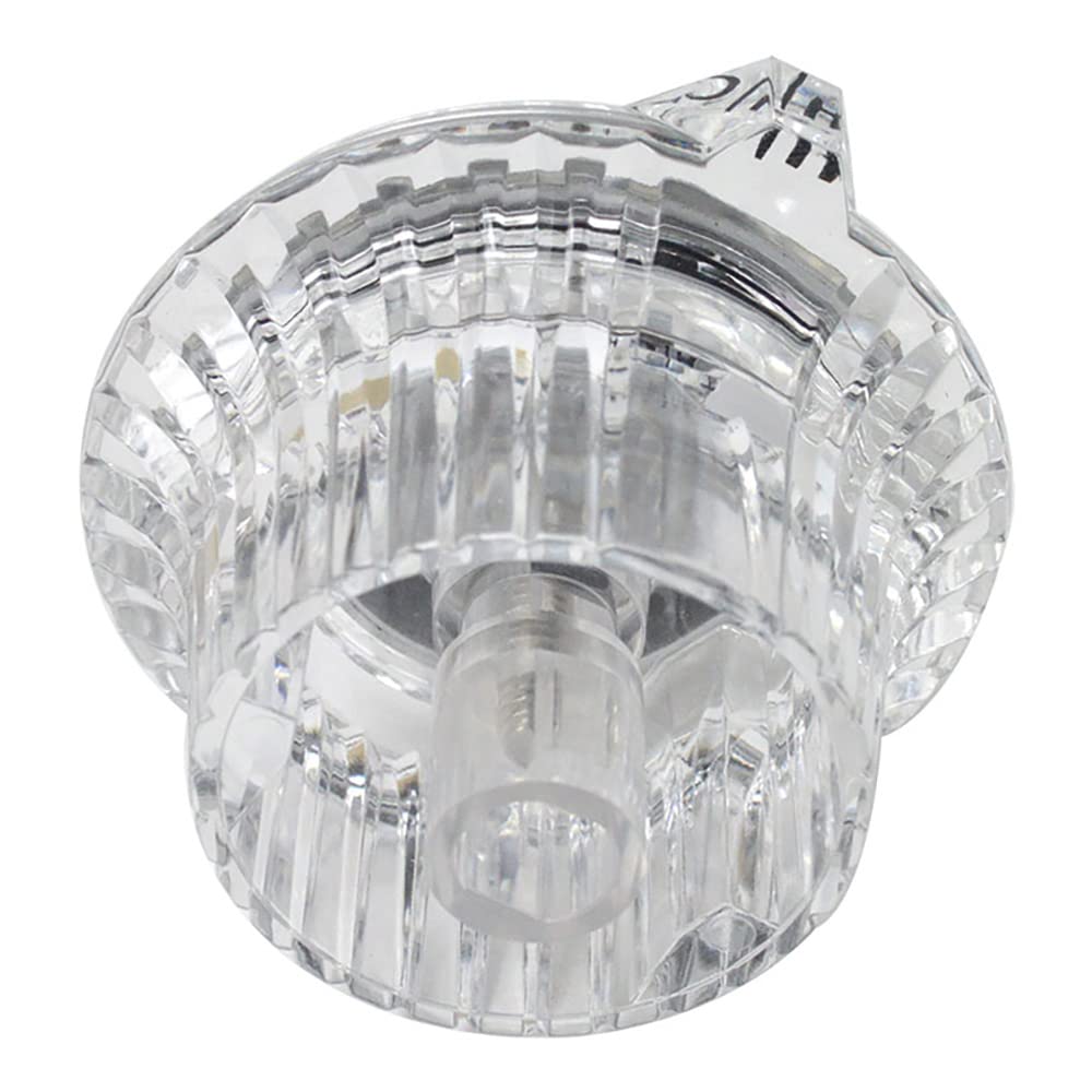 Thrifco 4401564 Moen Multi-Fit Shower Faucet Handle (Clear Acrylic  