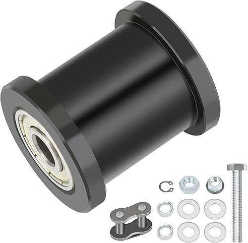 YOXUFA Mini tensor de cadena de bicicleta de 0.315 in con rodillo de 1-34 pulgadas para Coleman CT100U CC100X Baja Doodlebug DB30 Motovox Mbx10